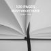 Articka Note 8x8 Hardcover Sketchbook | 120 Pages, 180GSM Paper, Ideal for Pencils & Charcoal | Square Hardbound Art Journal with Elastic Closure (Black) - Buy Online on SooperMarket.com