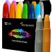 Mosaiz Face Painting Kits for Kids, 12 Colors Water Based Face Paint Kit, Twistable and Washable Paint Sticks for St Patricks Day, Birthday, Halloween, Cosplay Makeup and Body Paints for Adults