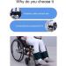 Wheelchair Foot Safety Restraint Wheelchair Leg Restraint Wear Resistant Polyester Cotton Fabric for Elderly for Home for Patient's - Buy Online on SooperMarket.com