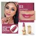 Oulac Love Particle Metallic Burgundy Lipstick - Vegan & Cruelty-Free High Impact Lipcolor 4.3g/0.15oz - Buy Online on SooperMarket.com