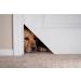 Kitty Korner Door DIY Install - Left Swing Kit | Easy Interior Cat Door Installation | Create Safe Space for Cat - Buy Online on SooperMarket.com