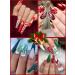 EBANKU Christmas Acrylic Powder Set - 6 Color Professional Nail Extension Kit for Long-Lasting Nail Art - No Lamp Needed | Perfect for Christmas Party - Buy Online on SooperMarket.com