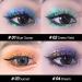 CHARMACY Multichrome Glitter Eyeshadow & Highlighter Palette - High Pigment Color Shifting Blue Ocean (#01) - International Shipping - Buy Online on SooperMarket.com