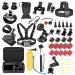 EMART Action Camera Accessories Kit for Gopro Hero 11 10 9 8 7 6 5 4 3+, 53 in 1 Go Pro Black Bundle, Mount Set for Go Pro Fusion Silver Max Session, Akaso, DJI Osmo Universal type
