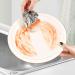 Kigai Sketch Wolf Scrubbing Sponge 3 Packs Reusable Dish Wash Scrub Sponge Clean Stubborn Oil Stains Anti-Scratch Cleaning Sponge for Kitchen Tableware - Buy Online on SooperMarket.com