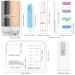 100ml x 4 Silicone Travel Bottles Set - Portable Shampoo & Lotion Containers for Travel - 17 Piece Toiletry Set - Buy Online on SooperMarket.com