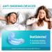 Anti Snoring Mouth Guard Device: Medium Anti Snoring Devices Ronflement Solution - Stop Snore Guard Mouthpiece Sleeping Mouth Stopper - Sleep Apnea Devices (Blue) - Buy Online on SooperMarket.com