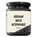 Mynatura black sesame-muse I spread I made of black sesame i black sesam seeds i for cooking and baking i in the glass (1x 500g) 500 g (1 Pack)