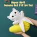 Yamepuia 21 Long Banana Cat Plush Body Pillow - Cute Kawaii Yellow Cat Throw Pillow for Kids - Perfect Gift for Boys and Girls - Buy Online on SooperMarket.com