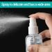 Sodwes 5-Piece 50ml Small Spray Bottle Set | Clear Plastic Travel & Cleaning Spray Bottles | Ideal for Filling & Mist Applications - Buy Online on SooperMarket.com