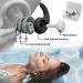 Waterproof Silicone Ear Plugs for Swimming - 2 Pack for Adults & Teens 12+, Ideal for Pool, Surfing, Kayaking, Canoeing - Black+Gray - Buy Online on SooperMarket.com
