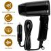 SHASUXTING 12V Car Styling Hair Dryer 2 Speed Car Hair Blow Dryer with Foldable Handle Compact Car Hair Dryer Available Hot and Cold Wind Car Styling Hair Blower for Self-Driving Travel Window Defrost Black - Buy Online on SooperMarket.com