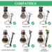 Linkidea Shaver Kit Storage Stand - Stainless Steel Holder for Safety Razor & Shaving Brush | Perfect for Bathroom & Shower | Compatible with Manual Razors (Silver - Buy Online on SooperMarket.com