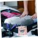 FOMIYES Tampon Organizer 4pcs - Menstrual Pad & Tampon Holder | Cute Monstera Leaves Design | Bathroom & Travel Storage Bag - Buy Online on SooperMarket.com