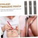 Beavorty 15 Pcs Storage Bags for Tweezers | Eyelash Tool Organizer & Storage Box | Perfect for Eyelash Extensions & Scissors - Buy Online on SooperMarket.com