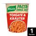 Knorr Pasta Snack Pot Tomato & Herbs - Instant Noodles Ready in 5 Minutes | 69g (1-Pack) - Delicious International Shipping - Buy Online on SooperMarket.com