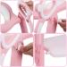 KEPLIN Baby Toilet Reducer with Ladder - Portable Soft Rim Adapter for V, U, and O Shaped Toilets Pink - Buy Online on SooperMarket.com