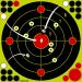 12 Inch & 7 Inch Self Adhesive Shooting Targets - Splatter Reactive with Cover-up Patches (30 Pack) - for Gun, Pistol, Rifle, Airsoft, Pellet Gun - Buy Online on SooperMarket.com