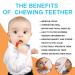Rainbow Sensory Chewing Chain Set (4 Pieces) - Oral Motor Skills Autism & ADHD Solutions Bite Ring & Chewing Trailer - Buy Online on SooperMarket.com