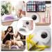 LadyMisty 72W UV LED Nail Lamp Light Dryer | 18 Beads | 3 Timer Setting | LCD Touch Display | Auto Sensor | Professional Nails | White - Buy Online on SooperMarket.com