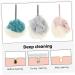 Angoily 3pcs Bath Ball Set - Mesh Shower Sponge & Loofah Pouf for Luxurious Cleansing | International Shipping Available - Buy Online on SooperMarket.com