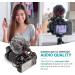 Movo VXR10 Universal Video Microphone with Lightning Dongle Adapter - Shock Mount, Deadcat Windscreen, Case - iPhone 14, 13, 12, 11, XS, XR, X, Pro Max & More - Buy Online on SooperMarket.com