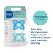 MAM Comfort Schnuller Set of 2 - Lightweight Silicone Baby Pacifiers for Newborns 0-3 Months - Soft Skinsoft Design & Pacifier Box - Blue - Buy Online on SooperMarket.com
