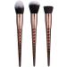 Make Up Brushes LaRoc 10pc - Professional Diamond Makeup Brush Set Complete Coverage Make Up Set - Concealer Powder Brush Eyeliner Eyeshadow Brushes & More - Deep Bronze - Buy Online on SooperMarket.com