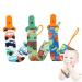 Faceynde baby pacifier clips-pacifier clamps made of fabric |Libs Schnuller Clip stay on the spot good firm effect for babies girls boys children children T2 combination