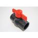 Buy 32mm PVC-U Ball Valve with 2 Adhesive Sockets - 10 Bar DIN 8063 for International Shipping - Buy Online on SooperMarket.com