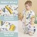 ChicSky Baby Sleeping Bag with Legs 3.5 Tog | Winter Organic Cotton | 18-36 Months | Dinosaur Design - Buy Online on SooperMarket.com