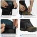 Hidewalker Waterproof Hiking Leg Guards Gaiters for Men & Women - Outdoor Hunting & Bike Accessories - Black Size M (41-43) - Buy Online on SooperMarket.com