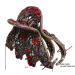 JCGY Antique Bronze Metal Hair Claw with Sparkly Red Crystals - YY86410Red, Red/Bronze Trim - Buy Online on SooperMarket.com