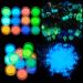 Glow in The Dark Pigment Powder Set - Pack of 24 Neon Color Changing Luminous Powder for Epoxy Resin, DIY Crafts, Nail Art & Halloween Party - Buy Online on SooperMarket.com