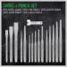 SWANLAKE 16pcs Punch and Chisel Set: Taper, Cold Chisels, Pin, Center Punch - Buy Online on SooperMarket.com