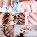 Sliverdew Nail Art Clean Up Brush Set - 2Pcs Round&Angled Professional Brushes for Nail Art Design and Fingernail Cleaning - Buy Online on SooperMarket.com