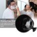 Pilipane Black Shaving Bowl with Handle | Durable Gunfire Design | Ideal for Razor Cream Soap | Travel-Friendly Wide Mouth | Perfect for Barbershop & Home Use - Buy Online on SooperMarket.com