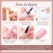 Shining She Gel Nail Polishes Set - 10 Colors Nude Pink White Champagne Brown Glitter Gold - Soak-Off UV/LED - 8ML Nude Brown Gift Set for Nail Art Salon & Home DIY - Buy Online on SooperMarket.com