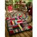 Zweigart Locker Hook/Latch Hook Rug Canvas, 3.75 Mesh, 36''x60'', Blue Grid Multicolor - 1136/146B - Buy Online on SooperMarket.com
