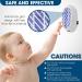 2 Packs Bug Zapper Indoor Plug in Fly Zapper Electric Fly Traps Indoor for Home Use Fruit Fly Traps Indoor Living Room Kitchen Bedroom - Buy Online on SooperMarket.com