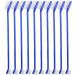 50-Pieces Double-Headed Dog/cat Pet Toothbrush - Easy Safe Dog Cat Dental Care Teeth Clean (Blue) - Buy Online on SooperMarket.com