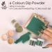 Lavender Violets 6 Colours Acrylic Dip Powder French Nail Art Manicure Large Capacity Dipping Powder Nail Powder DIY Early Green Brown JS207 An Early Fall - Buy Online on SooperMarket.com