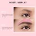 Silicone Eyebrow Stencils - 6 in 1 Reusable Templates for Easy Brow Stamp & Eye Makeup - Perfect for Beginners - Pink - Buy Online on SooperMarket.com