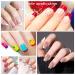 Sularpek 1Pcs Double Sided Silicone Nail Art Stamper with Scraper - Clear DIY Nail Art Tools - Buy Online on SooperMarket.com