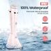 4 in 1 Facial Cleansing Brush - Electric Face Spin Brush with 4 Replacement Heads for Cleaning Exfoliating Massaging (Pink) - Buy Online on SooperMarket.com