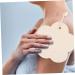 Beavorty Flower Shaped Cotton Loofah Sponge for Exfoliating Body - Light Yellow 13x13cm - Buy Online on SooperMarket.com