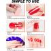 Kalolary 20PCS Gel Nail Polish Strips with File and Stick - Self-Adhesive Wraps for Cured Gel Nails (UV/LED Lamp Required) - Buy Online on SooperMarket.com