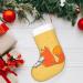 YYHHAOFA Sunflower Seeds and Foxes Picture Christmas Decorative Stockings : Soft Light and Tactile Suitable for Christmas Holiday Party - Buy Online on SooperMarket.com