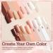 Modelones Dip Powder Nail Set - 8 Nude Colors for DIY Manicure & French Nail Art, No Nail Lamp Needed - Buy Online on SooperMarket.com