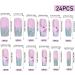 1 Set Acrylic Press On Nails Square Fake Nails with Glue Reusable Cute Press On Nails Gradient Flower Fake Nails with Designs Full Cover Medium Coffin Press On Nails for Women Girls Cute Press on NAI - Buy Online on SooperMarket.com